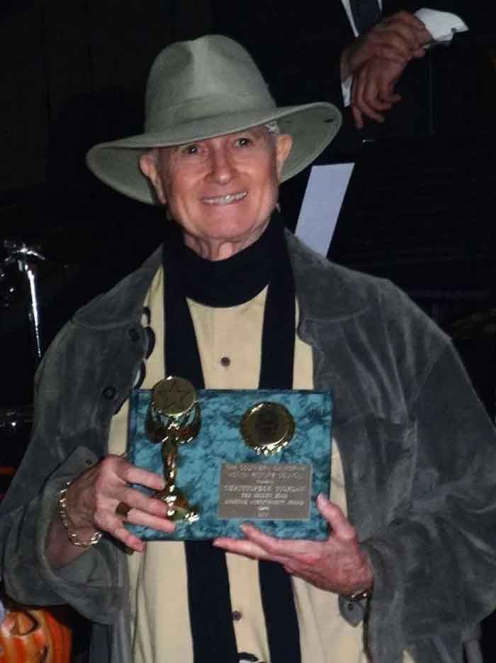 Christopher Riordan and his Lifetime Achievement Award