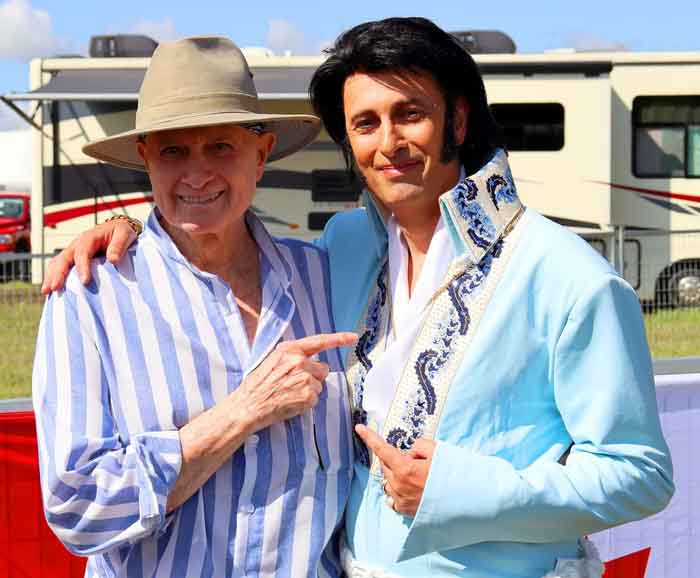 Christopher with Alessandro Votta