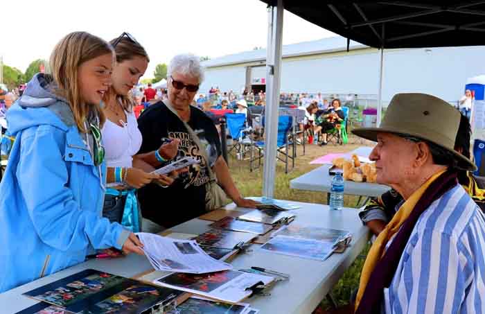 CHRISTOPHER answers a question from a young ELVIS fan.