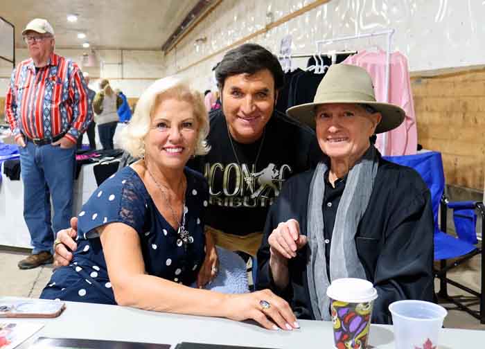 With Marie and Ronnie Scott.