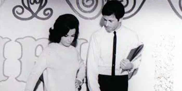 Choreographing Annette Funicello in the film Fireball 500