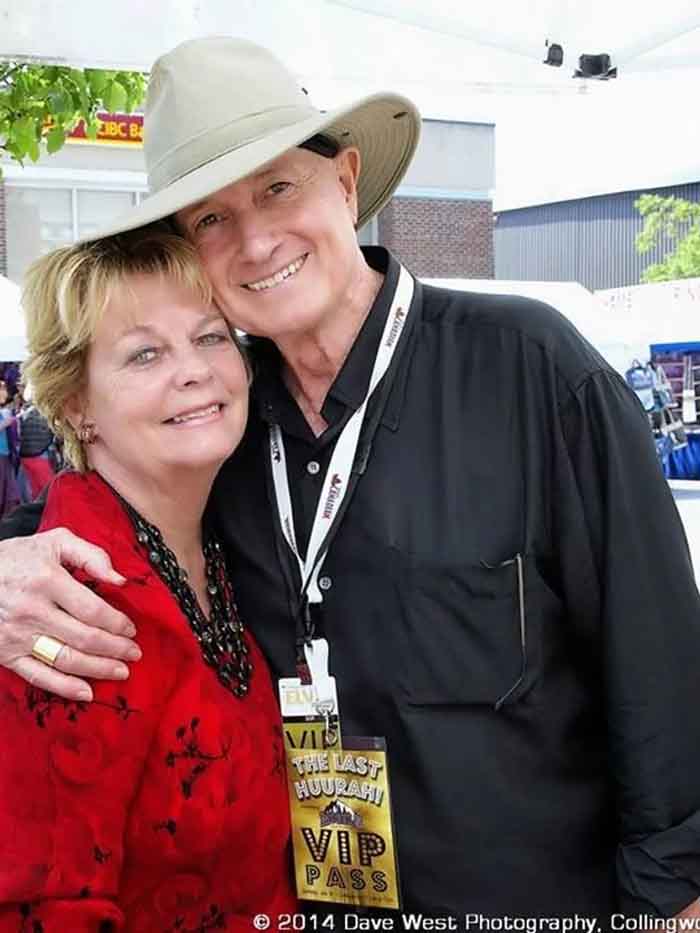 Christopher Riordan and Cynthia Pepper
