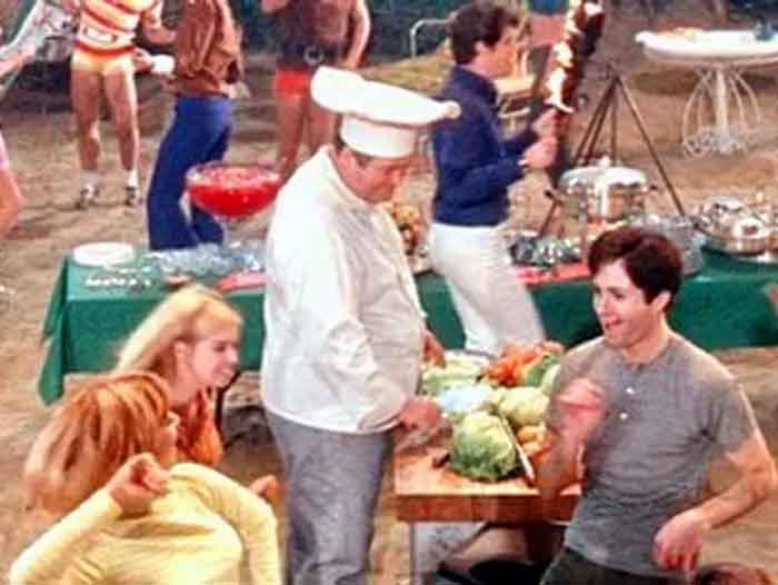 Christopher Riordan in the Elvis Presley film Spinout.