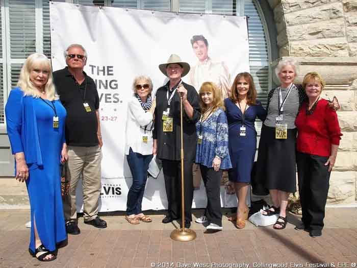 Christopher Riordan with Collingwood Elvis Festival