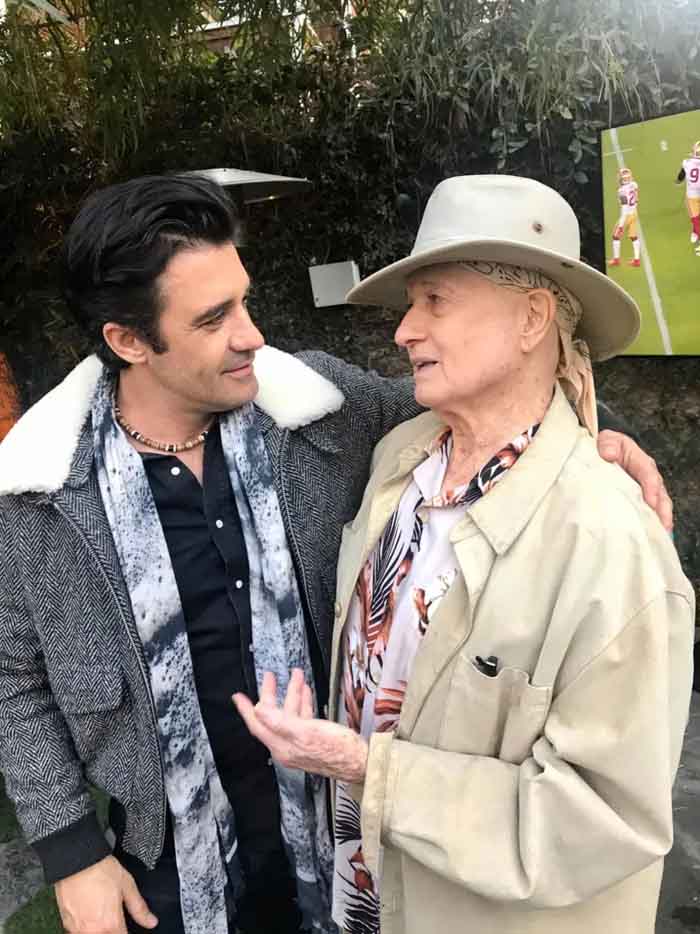 Christopher Riordan with Gilles Marini