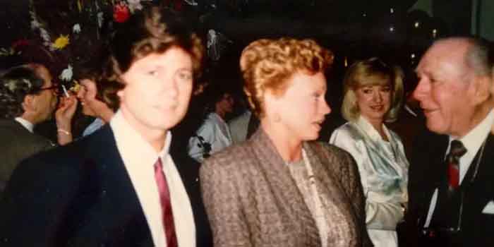 Christopher Riordan with Juliet Prowse