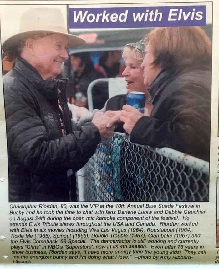 Article about Blue Suede Festival