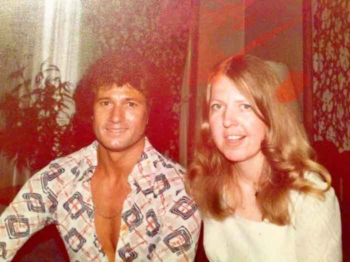 Candid photo of Christopher at an even in Chicago in 1969