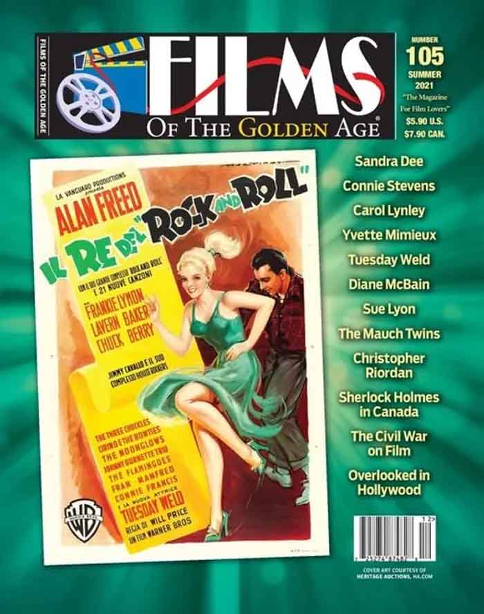Christopher featured in the issue Films of the Golden Age