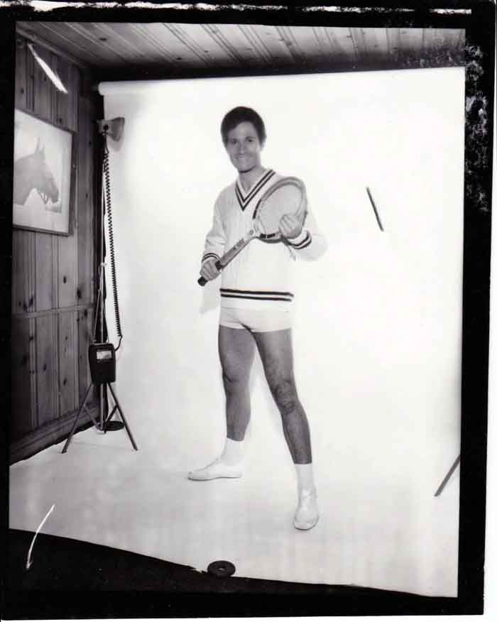 Christopher Riordan subject of a photo shoot