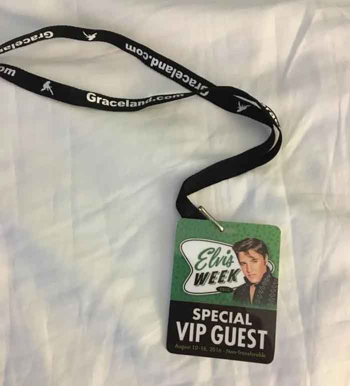 Special VIP Guest pass to Graceland