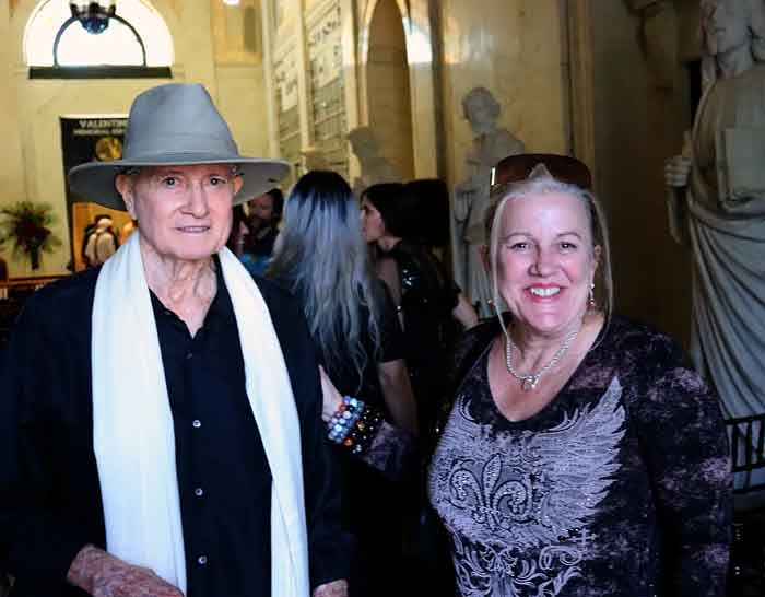 Christopher with Leita Ford