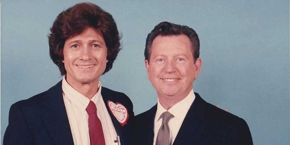 Christopher Riordan with Donald O'Connor